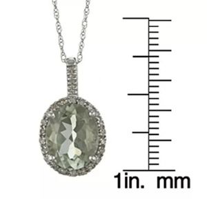 10k gold perdiot diamonds pendant